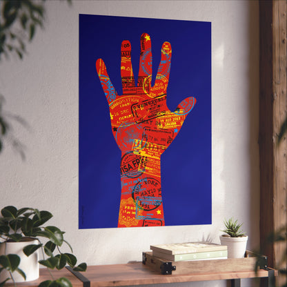 Giclée Fine Art Print - Message To Humanity, Aquiles Nazoa