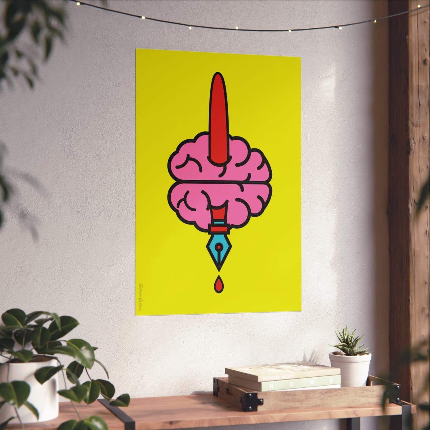 Impresión de bellas artes Giclée - ¡Detenga la censura! Ciudadanos por países libres 