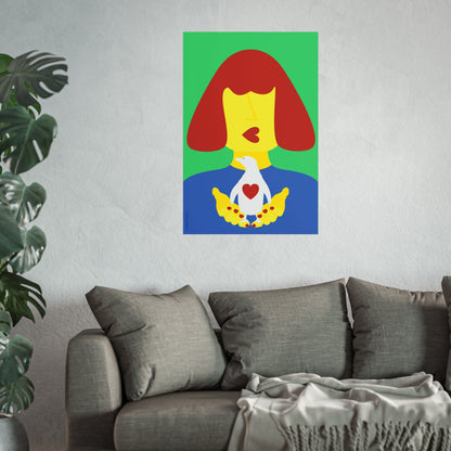 Giclée Fine Art Print - Save them, Lady Galapagos