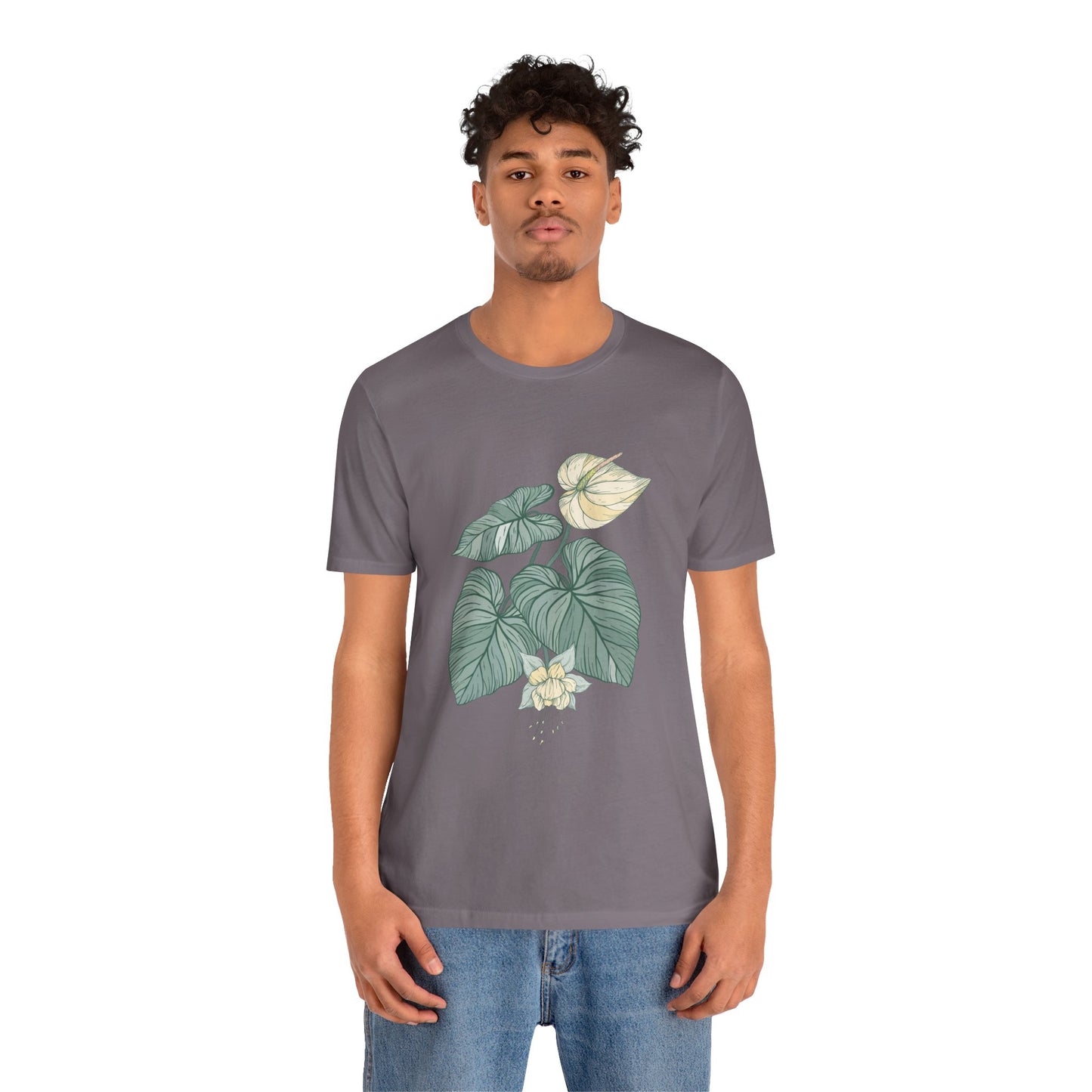 Unisex Staple T-Shirt | Bella + Canvas 300 - Vplants Monstrera
