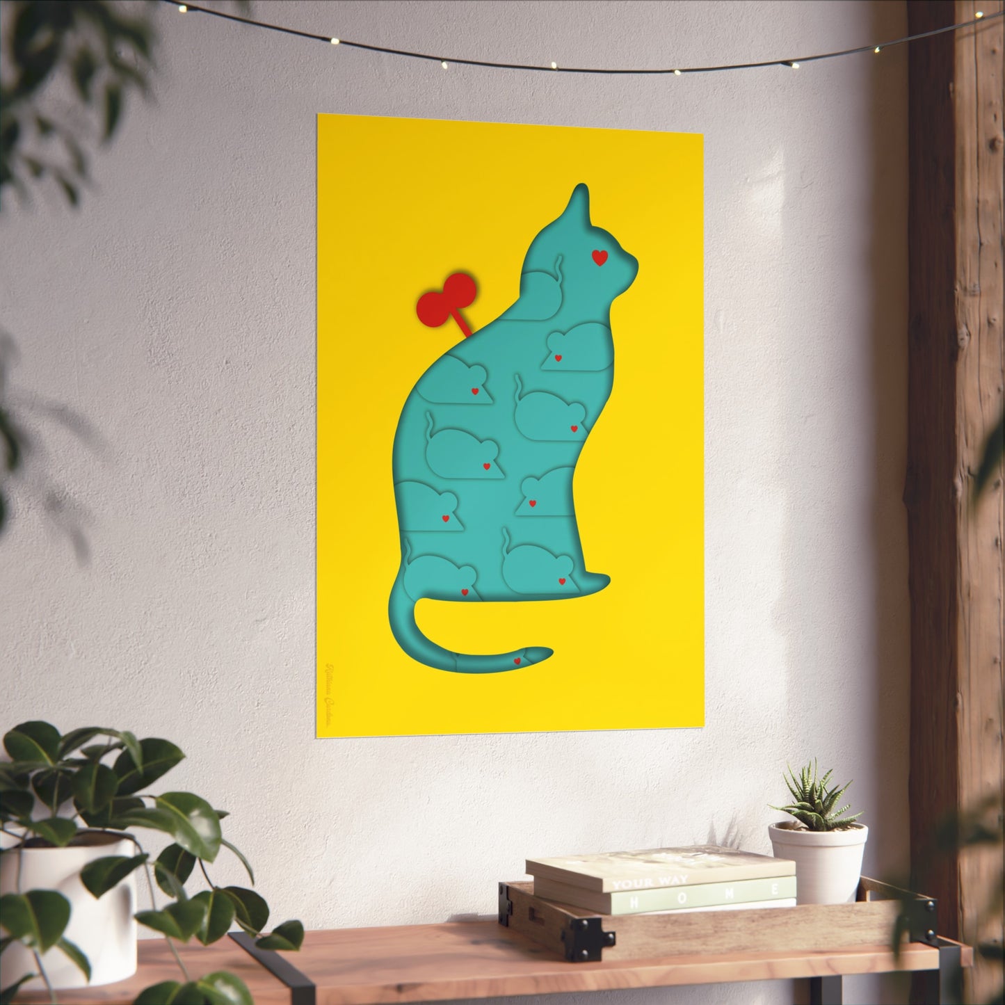 Giclée Fine Art Print  - Coexistence yellow