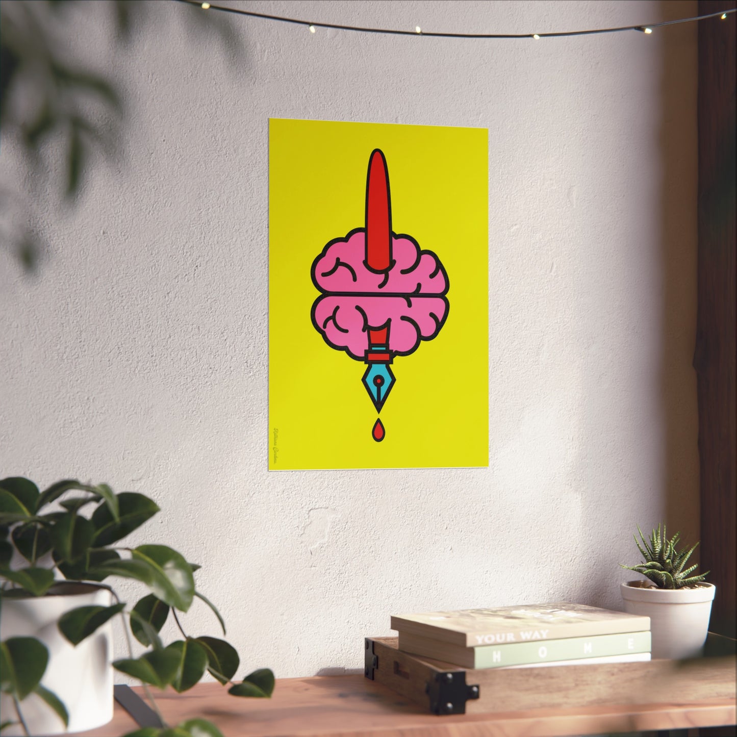 Impresión de bellas artes Giclée - ¡Detenga la censura! Ciudadanos por países libres 