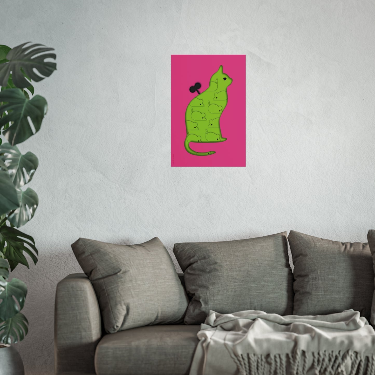 Giclée Fine Art Print  - Coexistence pink