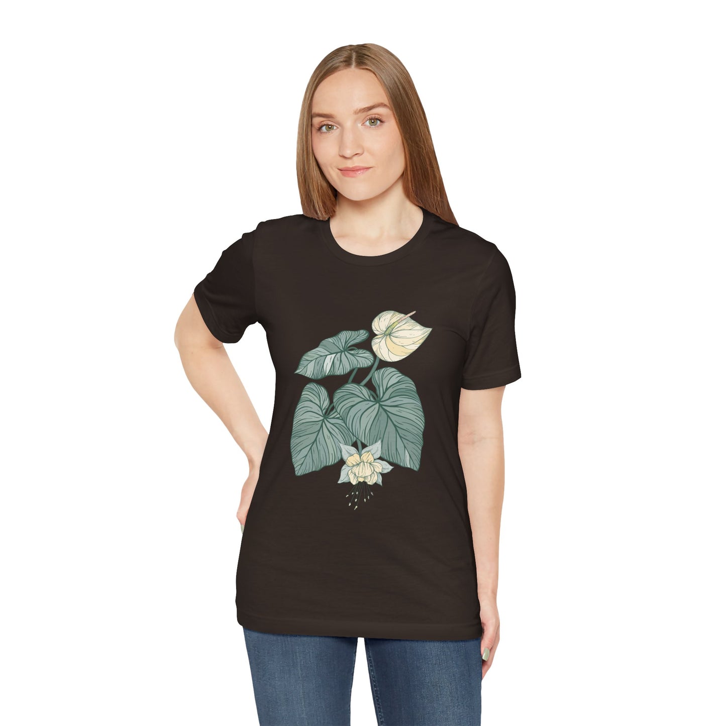 Unisex Staple T-Shirt | Bella + Canvas 300 - Vplants Monstrera