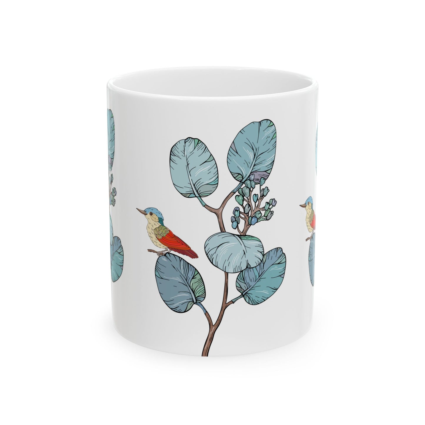 Keramiktasse, (325ml, 444ml) Vplants - Vogel