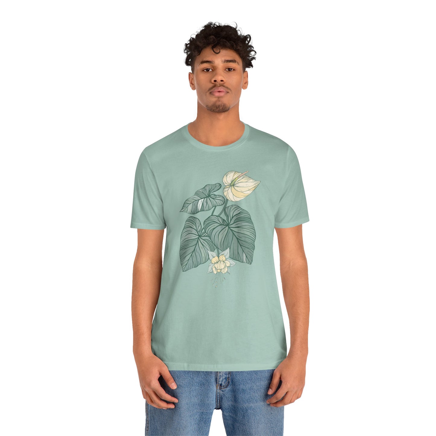 Unisex Staple T-Shirt | Bella + Canvas 300 - Vplants Monstrera