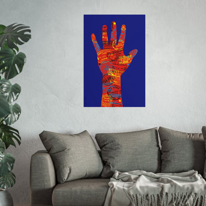 Giclée Fine Art Print - Message To Humanity, Aquiles Nazoa