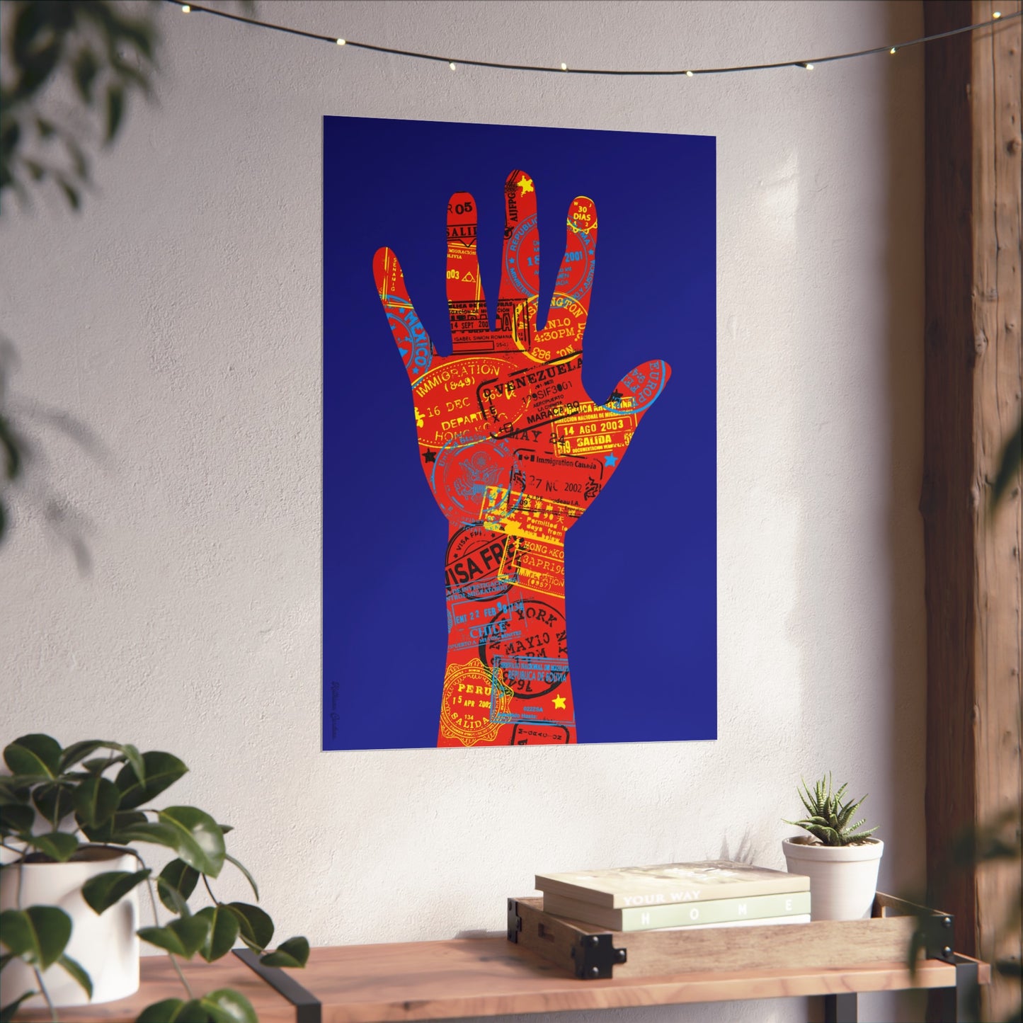 Giclée Fine Art Print - Message To Humanity, Aquiles Nazoa