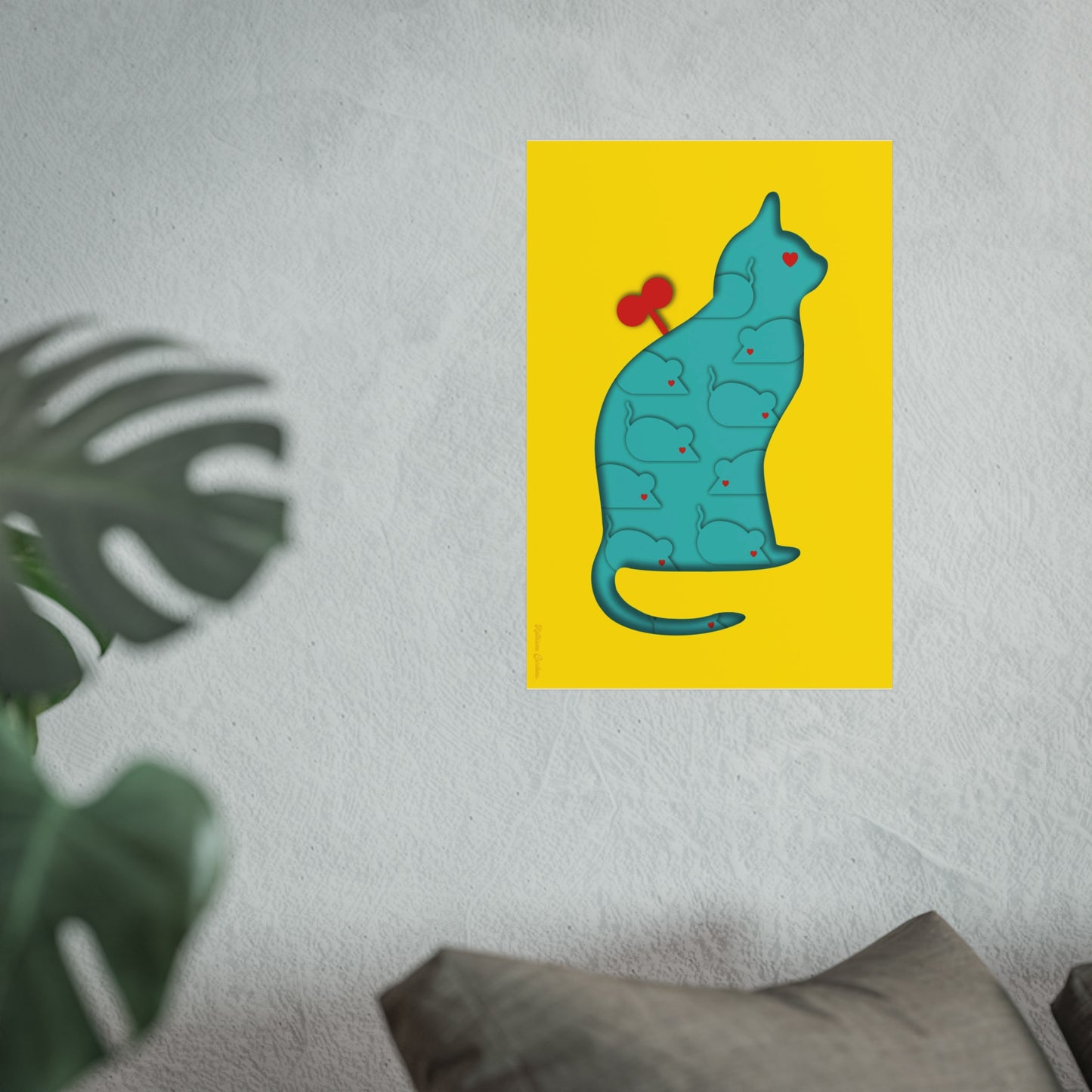 Giclée Fine Art Print  - Coexistence yellow