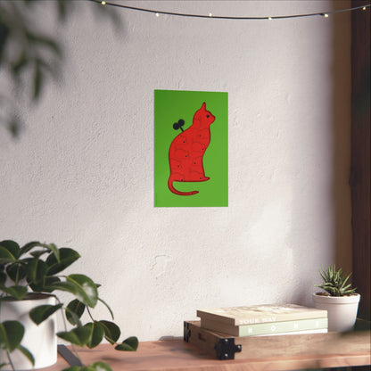 Giclée Fine Art Print  - Coexistence green