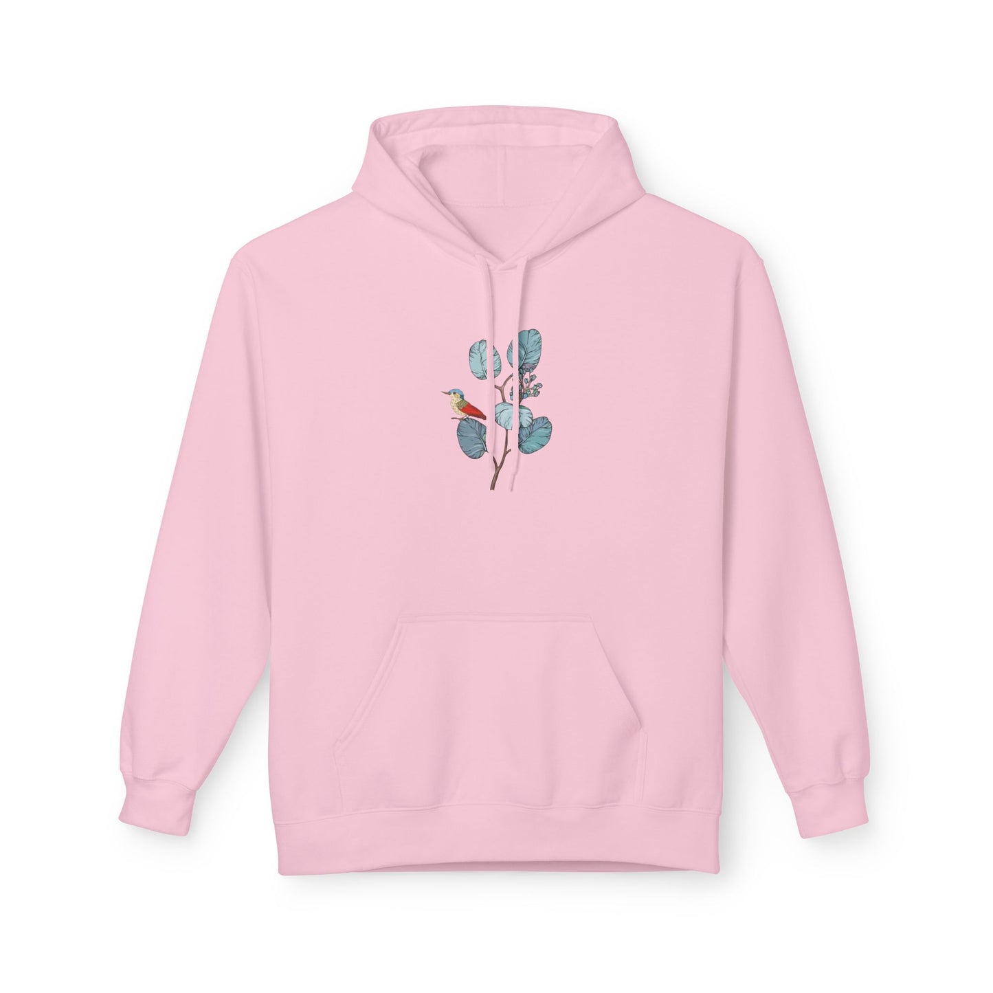 Unisex Midweight Softstyle Fleece Hoodie Vplants - Bird