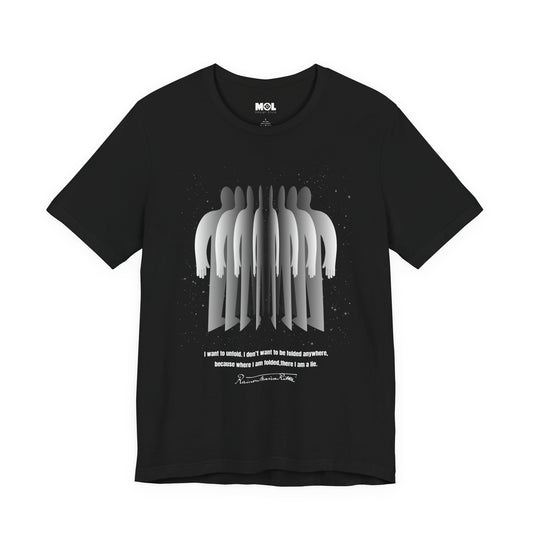Unisex-T-Shirt - Design Unfold Rilke