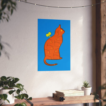 Giclée Fine Art Print  - Coexistence blue