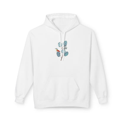 Unisex Midweight Softstyle Fleece Hoodie Vplants - Bird