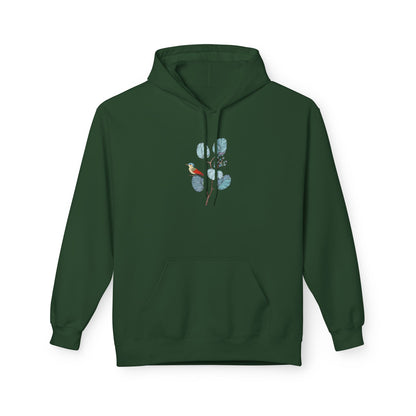 Unisex Midweight Softstyle Fleece Hoodie Vplants - Bird