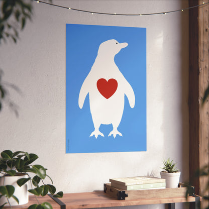 Giclée Fine Art Print - Sálvalos, Pingüino Galápagos 