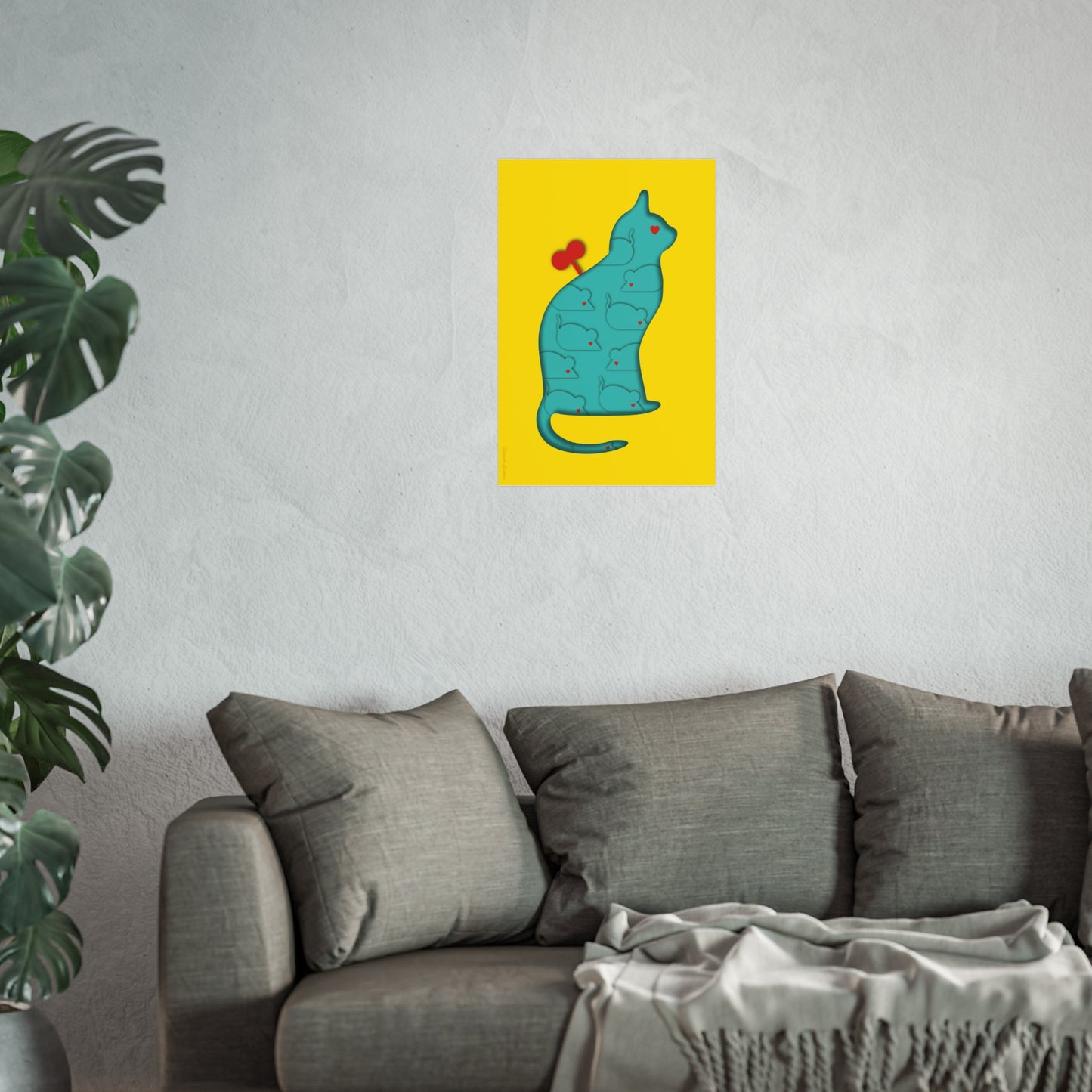 Giclée Fine Art Print  - Coexistence yellow
