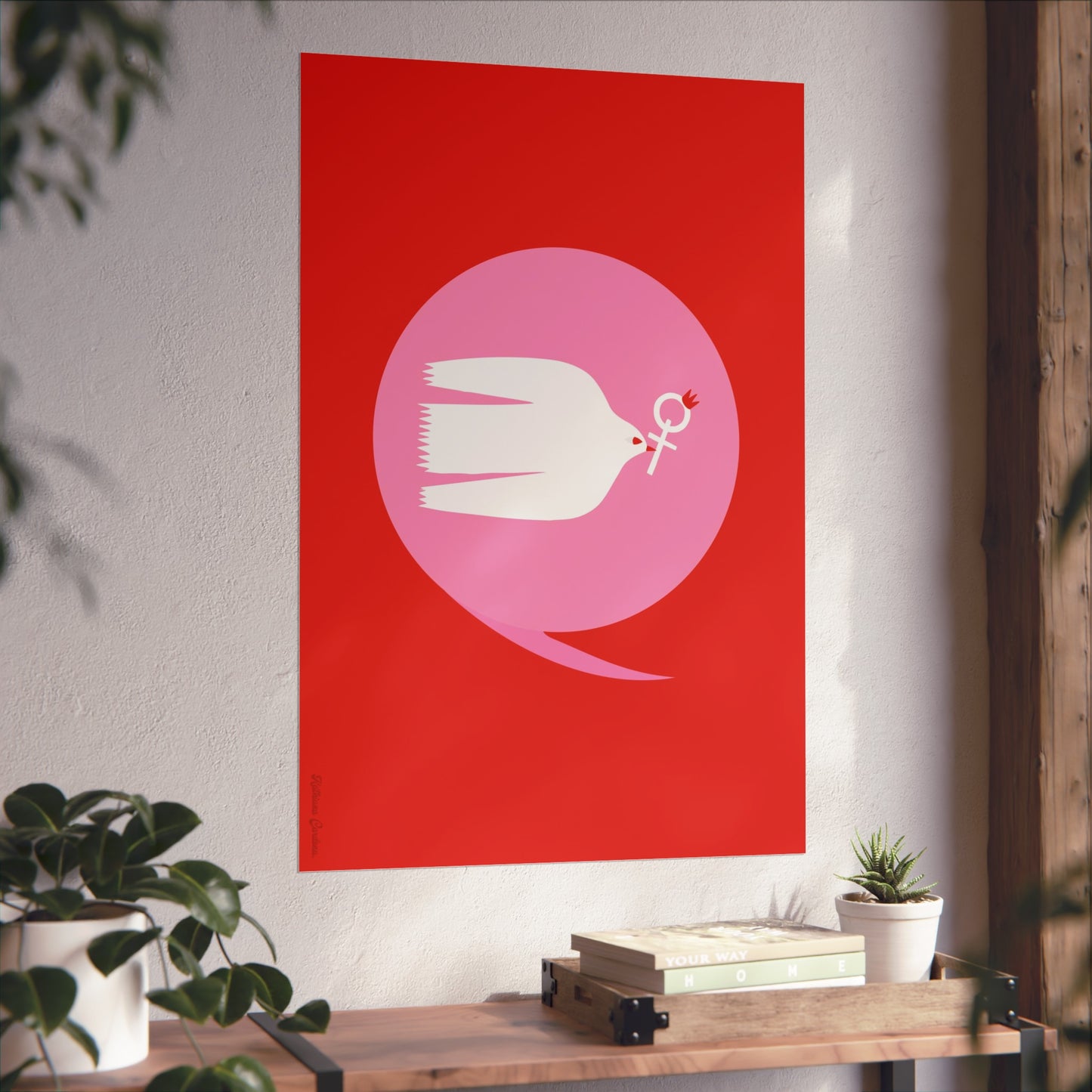 Giclée Fine Art Print  - I say Freedom for all Women