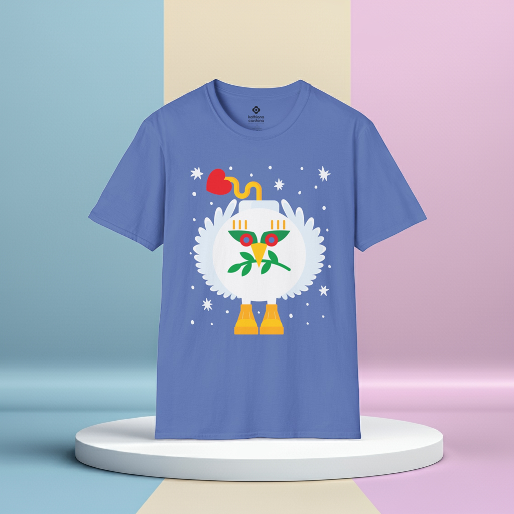 Only Peace Bombs Unisex Softstyle T-Shirt
