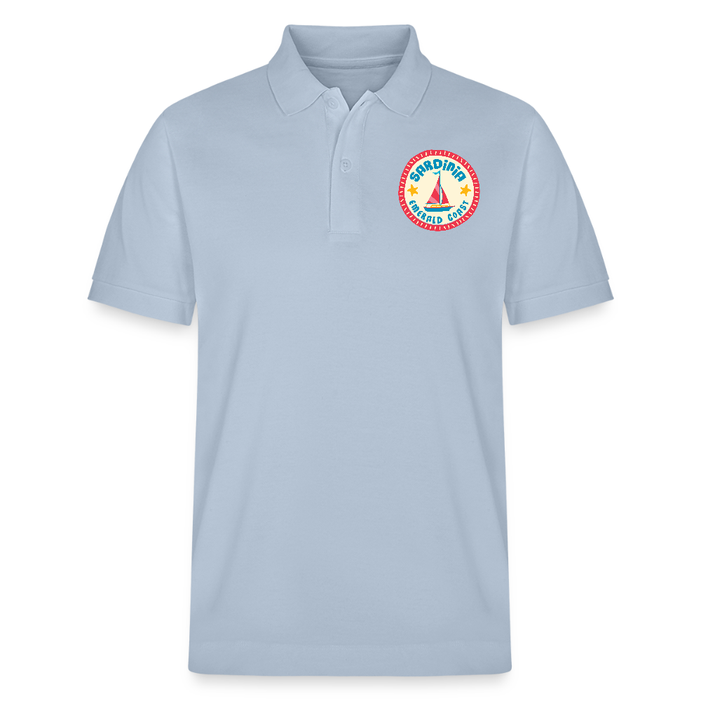 Stanley/Stella Unisex Organic Polo Shirt PREPSTER - sky blue