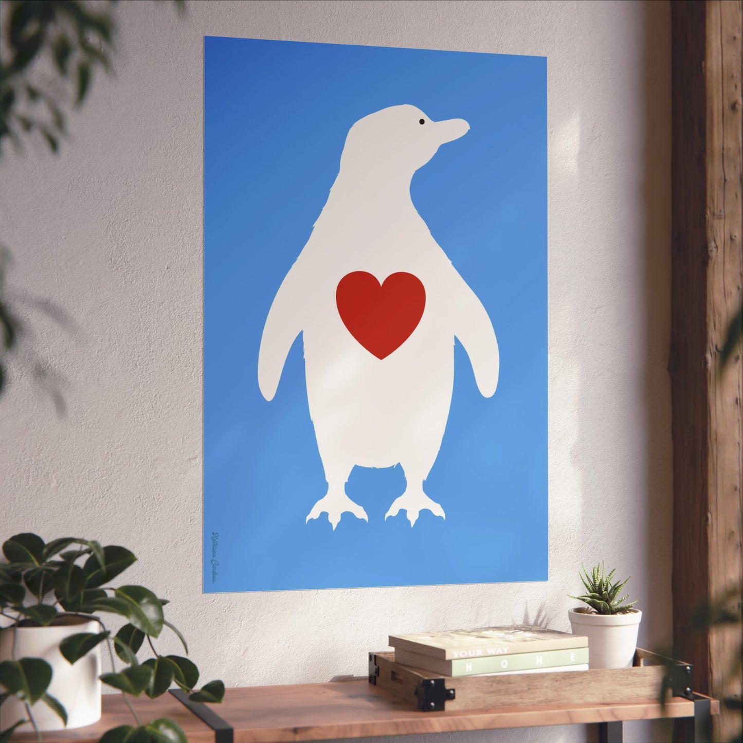 Giclée Fine Art Print - Sálvalos, Pingüino Galápagos 