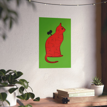 Giclée Fine Art Print  - Coexistence green