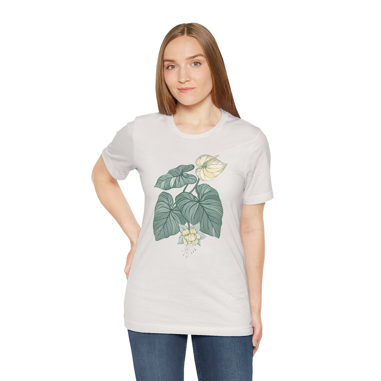 Unisex Staple T-Shirt | Bella + Canvas 300 - Vplants Monstrera