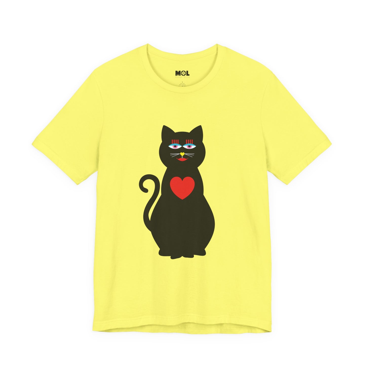 Unisex-T-Shirt – Design: Katzenliebe