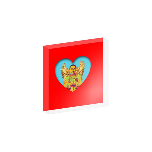 José Gregorio Hernández Acrylic Blocks Pop 1 red