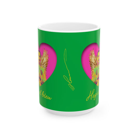 Ceramic Mug, (11oz, 15oz) San José Gregorio Hernández Pop 1