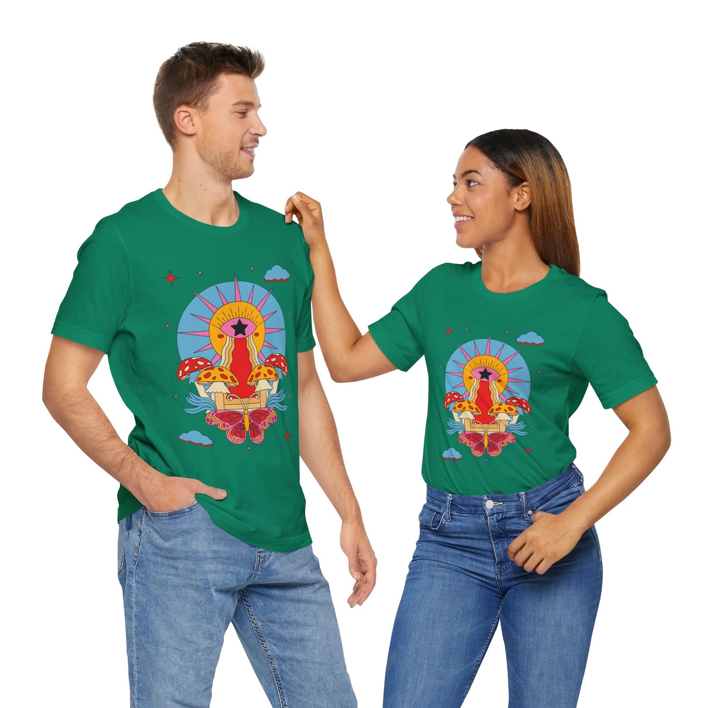 Unisex Tee - Design Butterfly