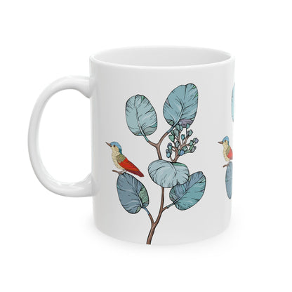 Keramiktasse, (325ml, 444ml) Vplants - Vogel