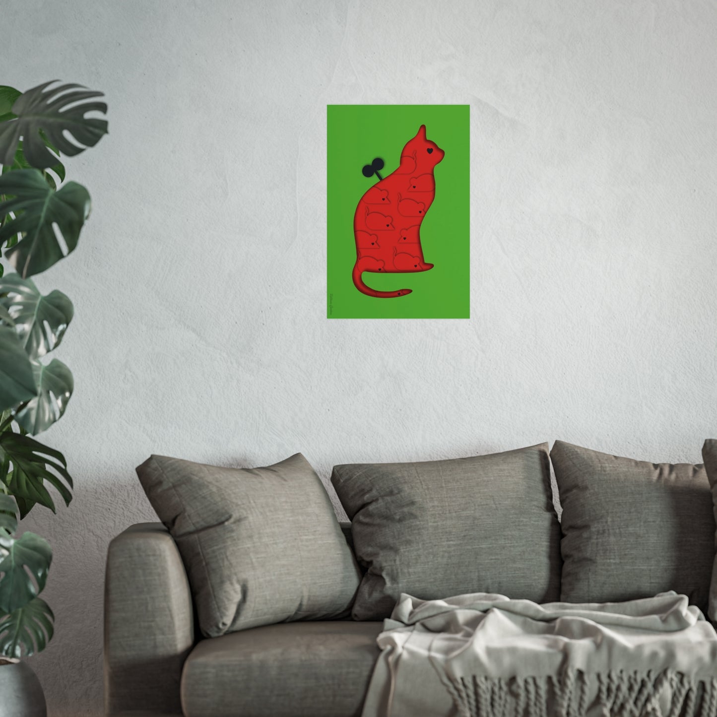 Giclée Fine Art Print  - Coexistence green