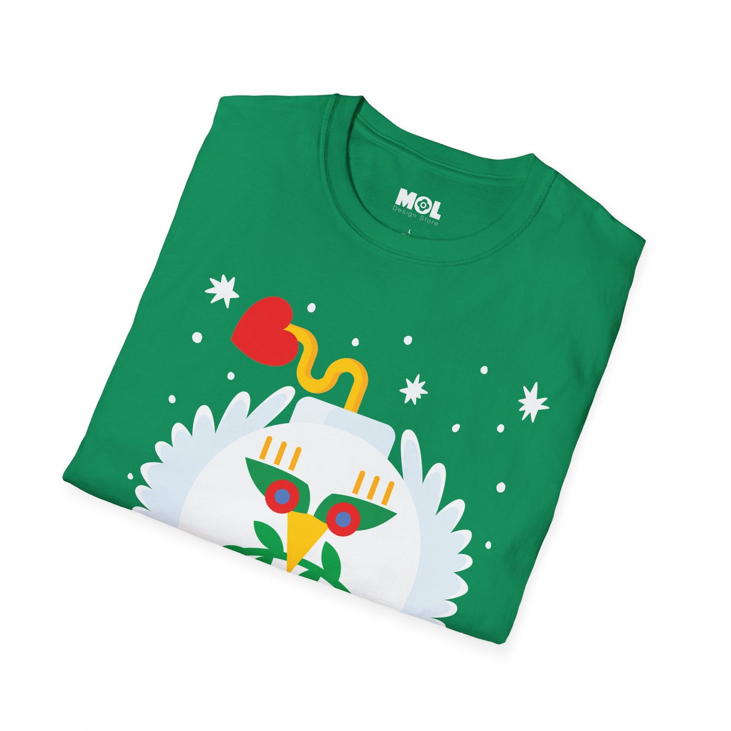 T-shirt unisexe Only Peace Bombs Softstyle