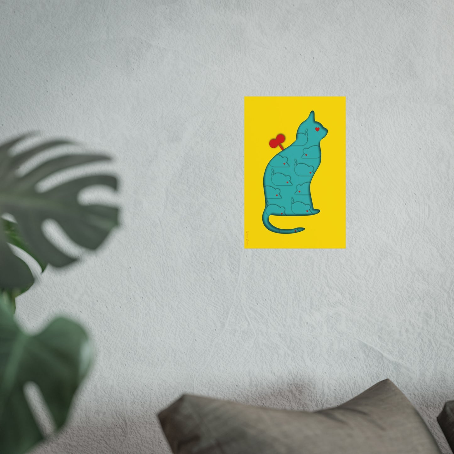 Giclée Fine Art Print  - Coexistence yellow