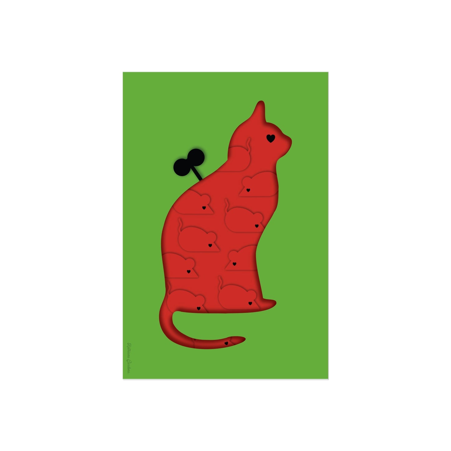 Giclée Fine Art Print  - Coexistence green