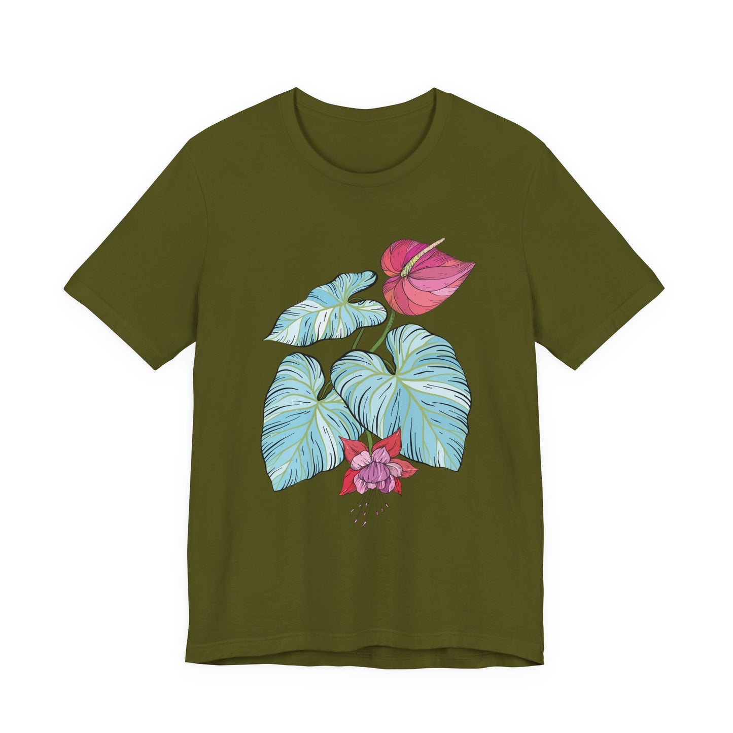 Unisex Staple T-Shirt | Bella + Canvas 300 - Vplants  - CaLa Monstrera