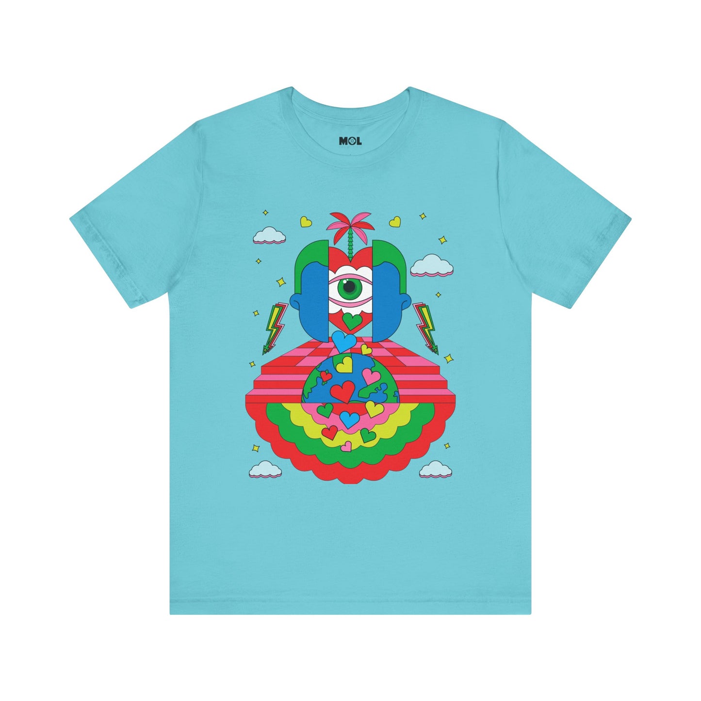 T-shirt Unisexe - Design Futurisme LA