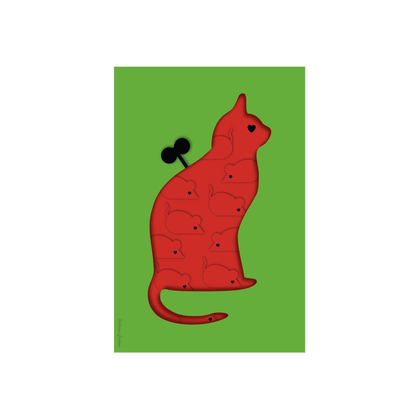 Giclée Fine Art Print  - Coexistence green
