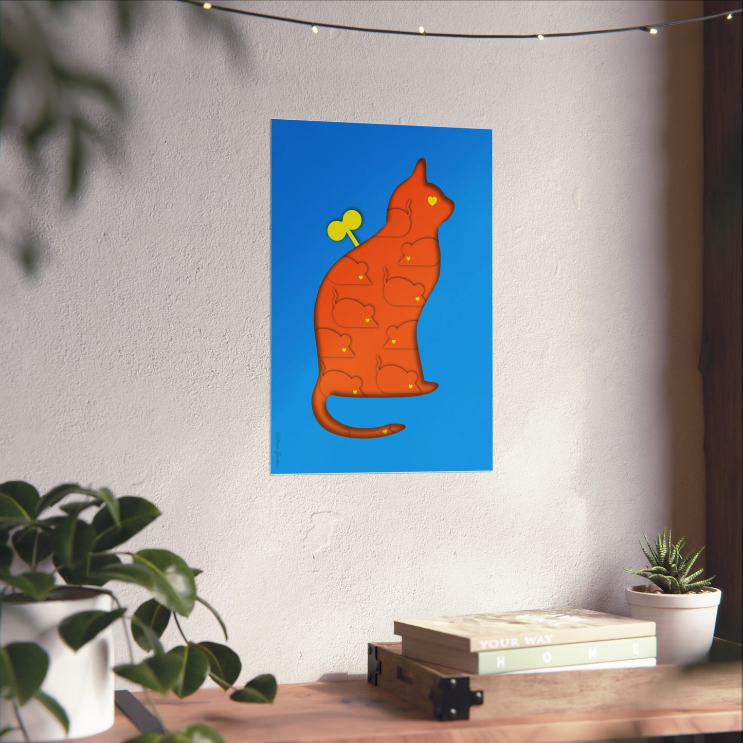 Giclée Fine Art Print  - Coexistence blue