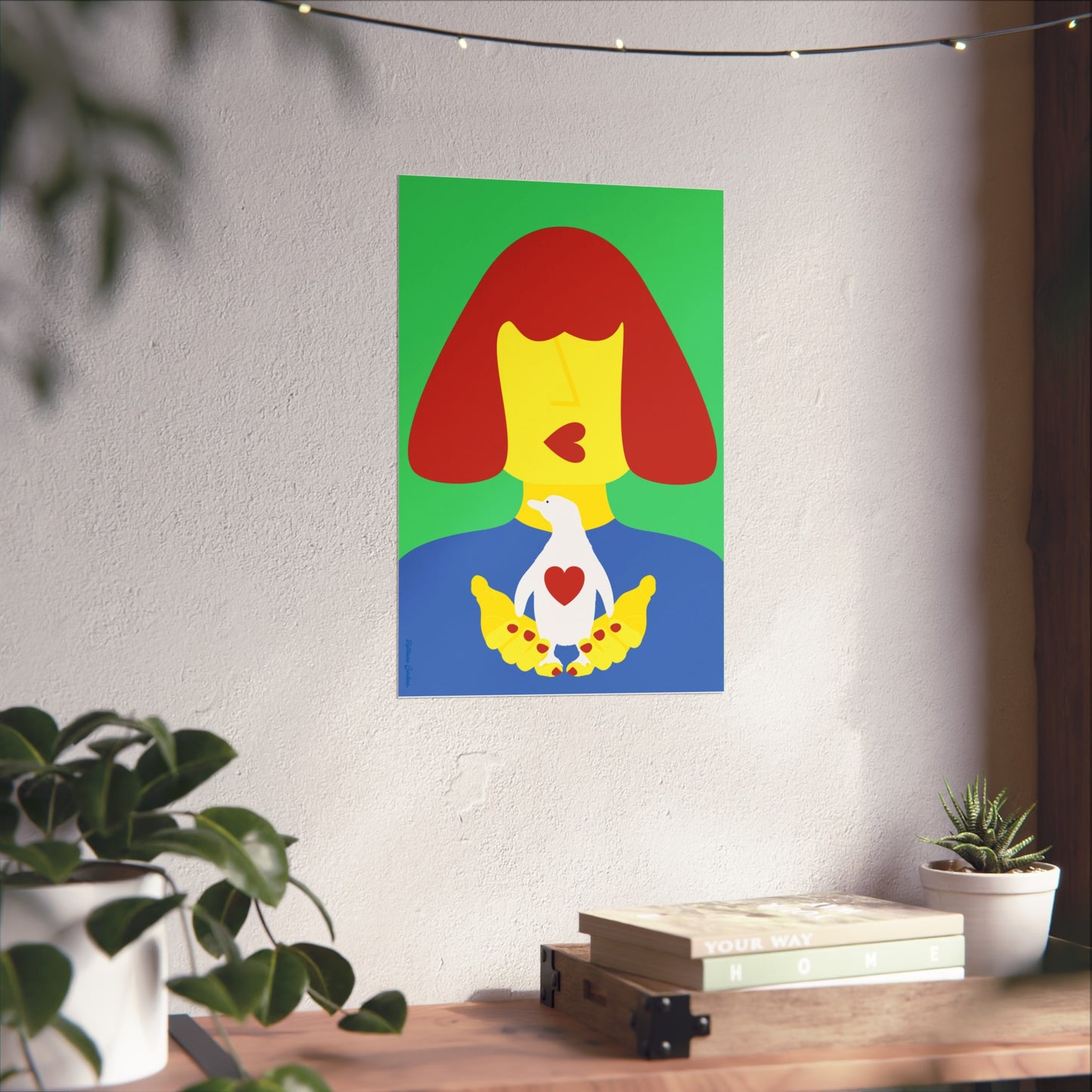 Giclée Fine Art Print - Save them, Lady Galapagos