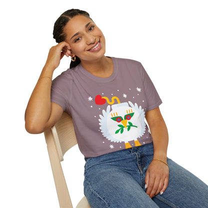 T-shirt unisexe Only Peace Bombs Softstyle
