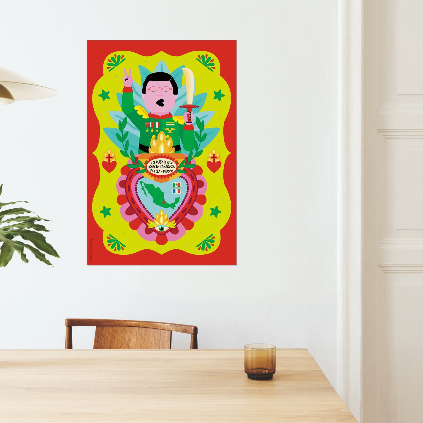 Giclée-Kunstdruck – 5 de Mayo – Ignacio Zaragoza