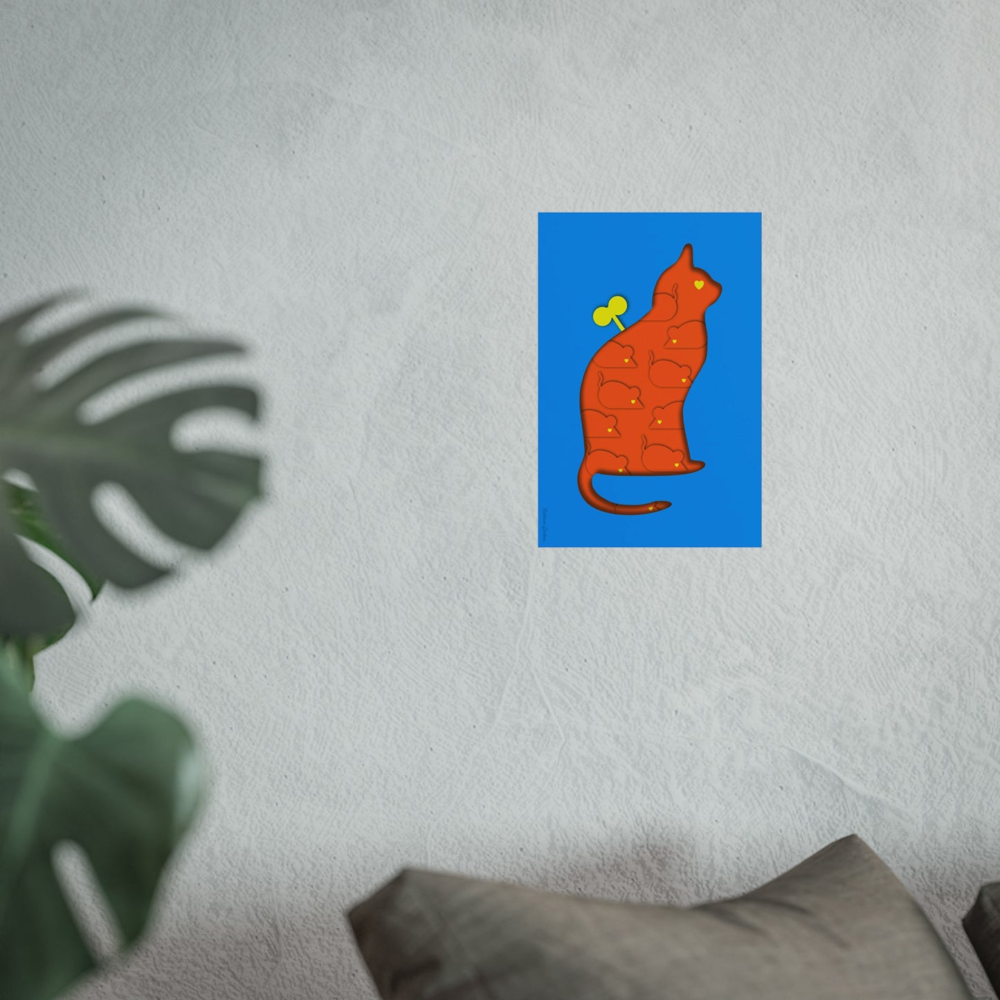 Giclée Fine Art Print  - Coexistence blue