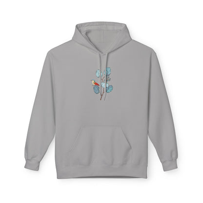 Unisex Midweight Softstyle Fleece Hoodie Vplants - Bird