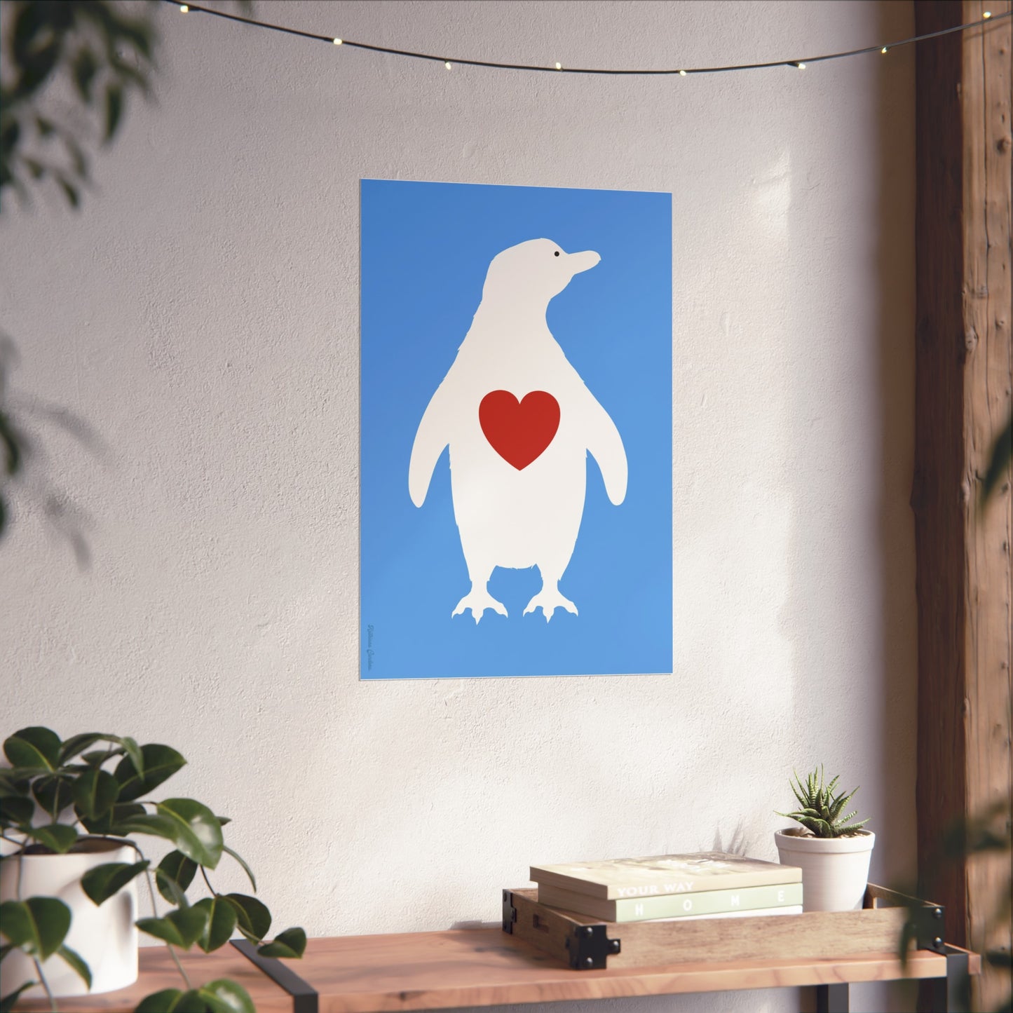 Giclée Fine Art Print - Sálvalos, Pingüino Galápagos 