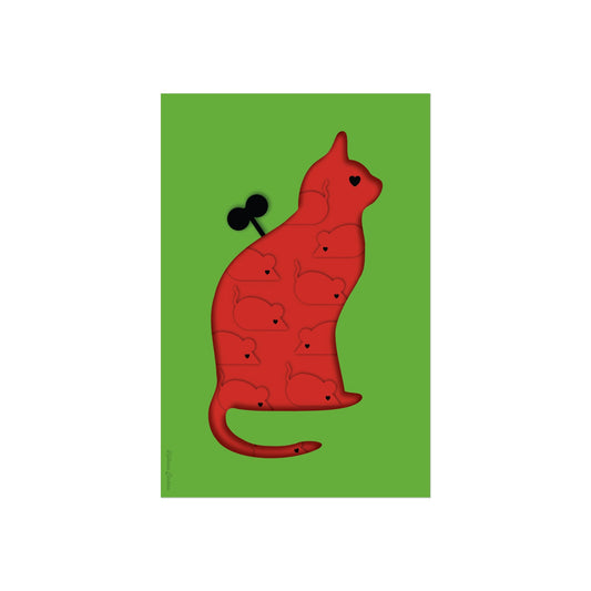 Giclée Fine Art Print  - Coexistence green
