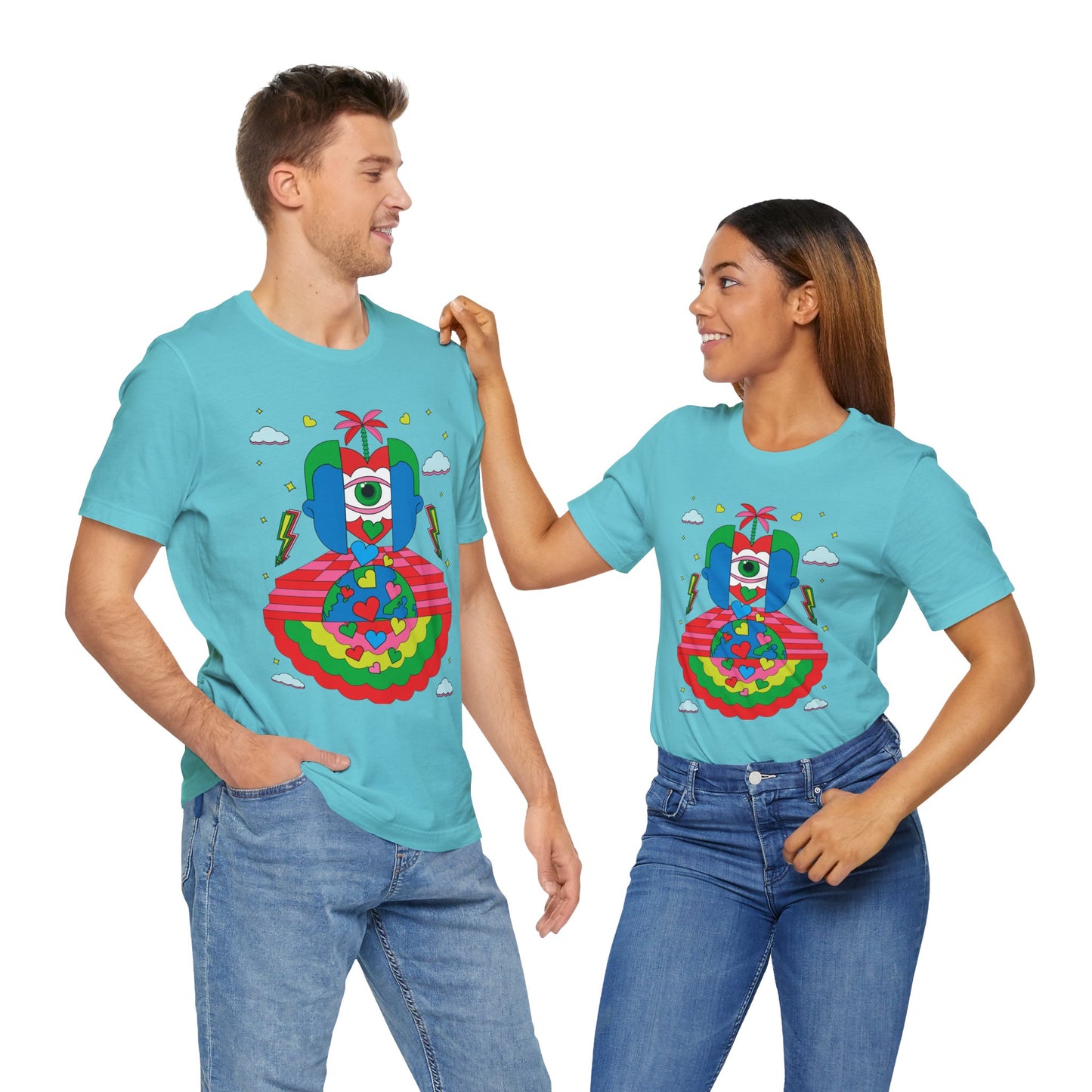 T-shirt Unisexe - Design Futurisme LA