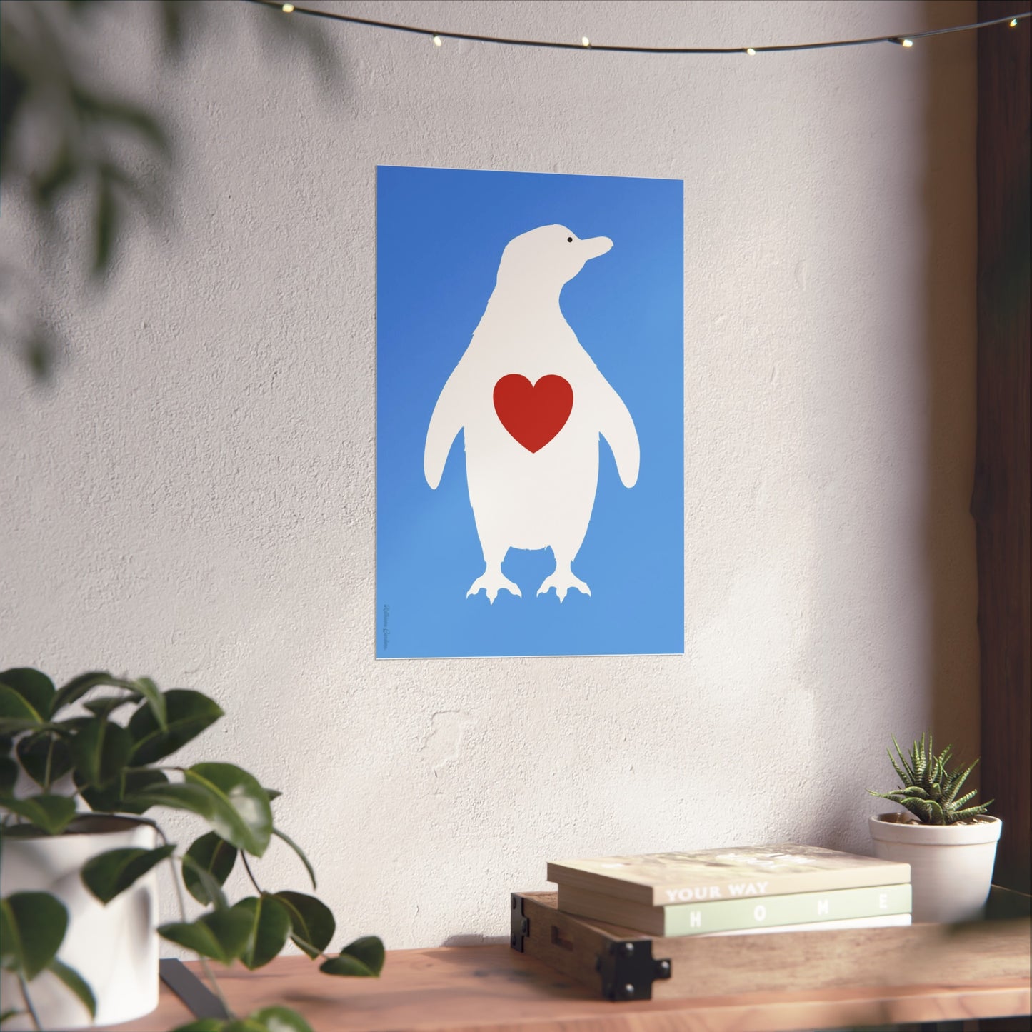 Giclée Fine Art Print - Sálvalos, Pingüino Galápagos 