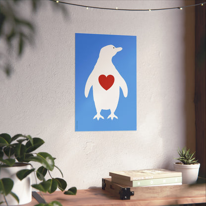 Giclée Fine Art Print - Sálvalos, Pingüino Galápagos 